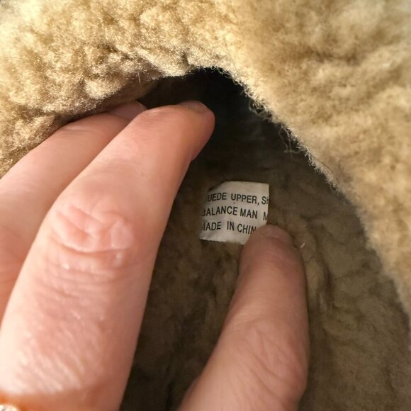 Bear Paw Slippers - tan, lightly used. Very warm! - Picture 9 of 10